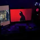 بي سي قيمنق مع شاشتين مع كمره و مايك فيفن