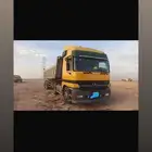 اربع تريلات قلاب اكتروس مع سياره ورشه اسيزو للبيع