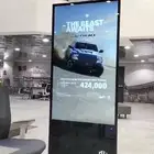 شاشة عرض تفاعليه باللمس 4k ستاند تحكم عن بعض