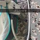 هزاز  سرير  كرسي مضله حمايه من النامس حزام امان شبه جديد