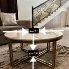 طاولة صالة او مجلس رخام