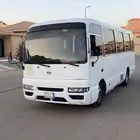 اجار باص 30 راكب في بريده مع السائق توصيل يومي و شهري وسنوي