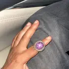 خاتم ياقوت افريقي نجمي