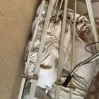 ستائر مودرن فخمه لون بيج فاتح تقريبا  12متر او اكثر