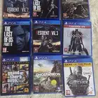 اشرطه ps4 نظيفه جدا  تختيم مره واحده.