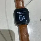 ساعة ابل وتش حزام جلد طبيعي