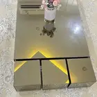 طاولة قزاز ارضية