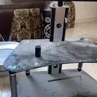 طاولة تلفاز زجاج