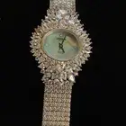 ساعة كارديال فخمة كلها كريستال جديدة للمناسبات والعروس