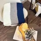 شال حياكه يدويه بصوف تركي يدفي مره 198