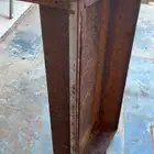 منقل حديد ممتاز يحمل 20 سيخ شواء طول 77 34 24