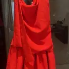 فستان احمر