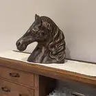 حصان فخم ثقيل نظيف لا يوجد به عيوب لون بني