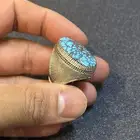 خاتم فيروز نيشابوري صياغة عباسي ع