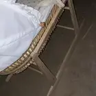 سرير مواليد للبيع ( سلة موسى ) خشب