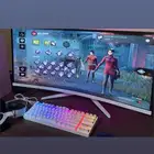 شاشة قيمنق 34 بوصة منحنية