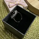 خاتم فضه زفير نسائي السعر 100 ريال