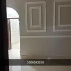 ملحق للإيجار جديد جميل ما شاء الله وبيت جديد وطالع وحي رايق