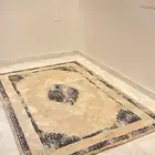 للبيع سجاد لون ابيض مع كحلي