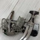 الخنجر الكفو راس قرن سله وصبه كفو فضه