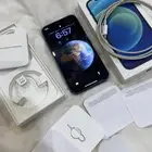 ايفون 12 العادي ازرق 128 نظيف جدا