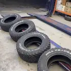 4 كفرات حجرية مقاس 17