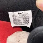 حذاء جوردان اير فورس 1 ( لون اسود واحمر) المقاس 47.5