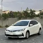 كورولا موديل 2019 نظيفة مره البدي حكه خارجية في رفرف والباب