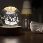 إضاءة كريستال على شكل جنين 9 حبات