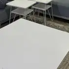طاوله بيضاء   طاوله ضيافه كبيره   طاوله ضيافه كبيره مع ثلاث
