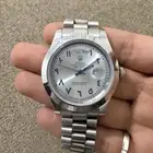 ساعه رولكس درجه ثانيه شبه جديده استعمال بسيط