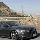 اودي 2012 A8 لون مميز