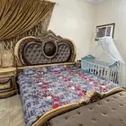 غرفة نوم كاملة للبيع مع المرتبة