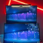 شاشتين مع بعض