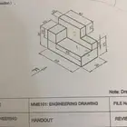 رسم هندسي دراونق لكلية الجبيل بالجبيل الصناعية