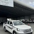 تويوتا هايلكس 2025 غمارتين بنزين بدون دبل سعودي بطاقة جمركية