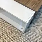 طاوله سبب البيع طفشت منها وهي جديده فقط فيها خدش ومايبين كث