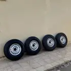 طقم كفرات بوالين مع جنوط هلل