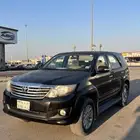 فورتشنر وكاله 2014 اسود مالك ثاني بقمه النظافه دبل