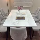 طاولة طعام رخام 8 كراسي