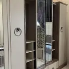 غرفه كامله ( سرير   كومادينه   تسريحه  دولاب   طاولتين)