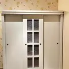 دولاب ملابس مع تسريحة مع سرير