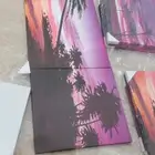 لوحة قماش قوائم خشب