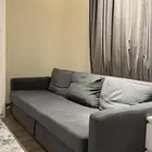 كنبة من إيكيا   FRIHETEN (قماش Skiftebo غامق)