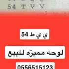 لوحه مميزه للبيع