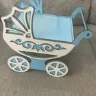 استاند مواليد ازرق بحاله ممتازه