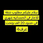 مطلوب شقه للاجار