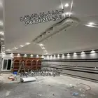 بيت شعر ومظلات وقرميد ومشبات