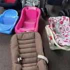 سبعة كراسي أطفال  عربيتان للأطفال   مشاية للأطفال