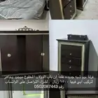 غرفة نوم ممتازه والباب المخلوع موجود
